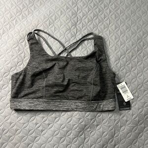 Strappy Torrid Sports Bra - Gray Size 2X (18-20)